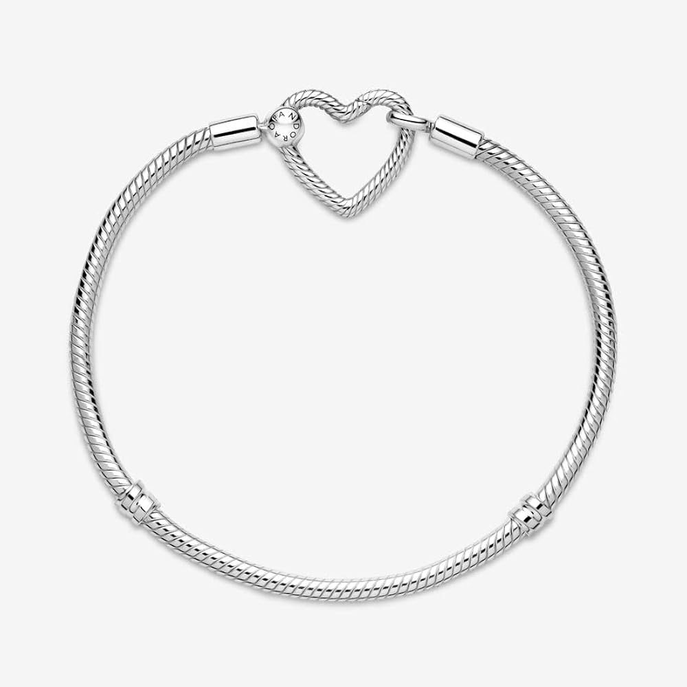 Pandora Silver Heart Charm Bracelet - Picture 5 of 6